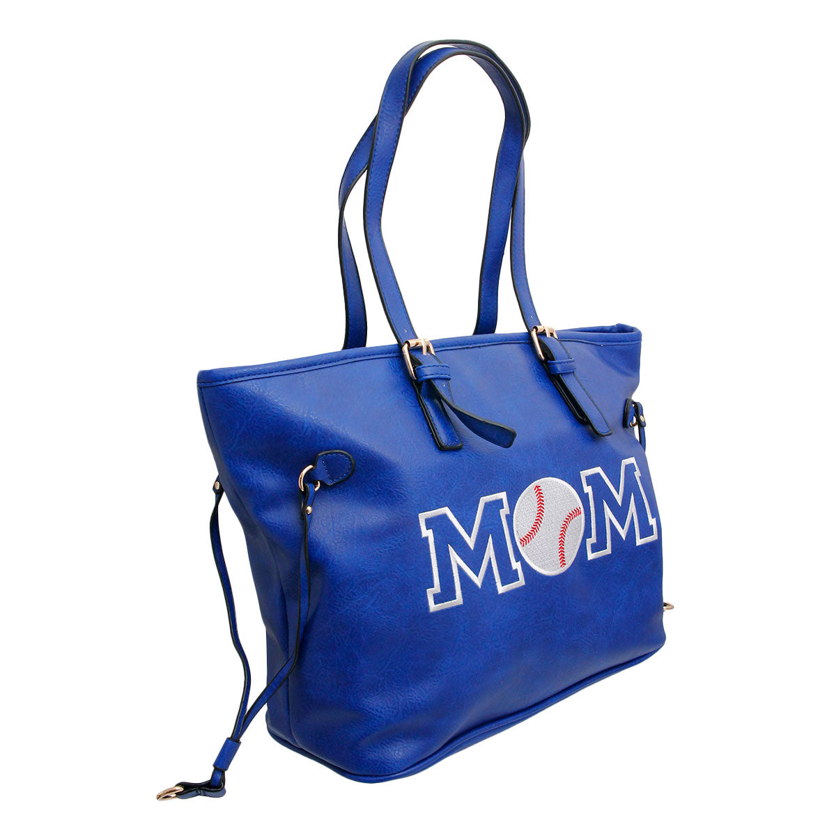 Blue Baseball 3 Pcs Tote Bag Set