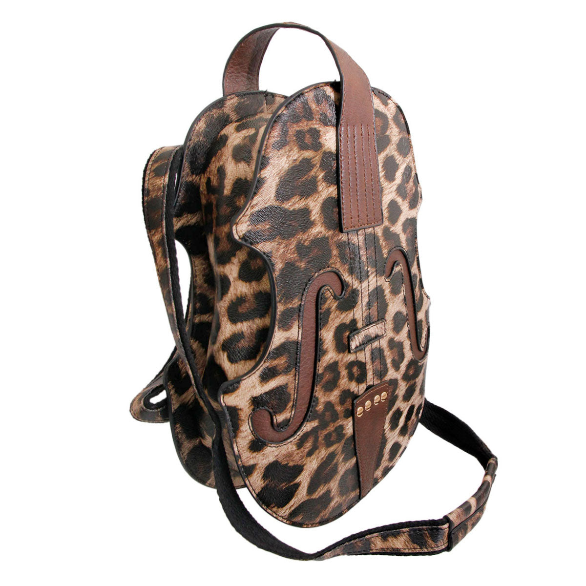 Leopard Violin Convertible Backpack