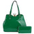 Shiny Green Frame Handbag Set