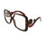 Tortoiseshell Square Clear Eyewear