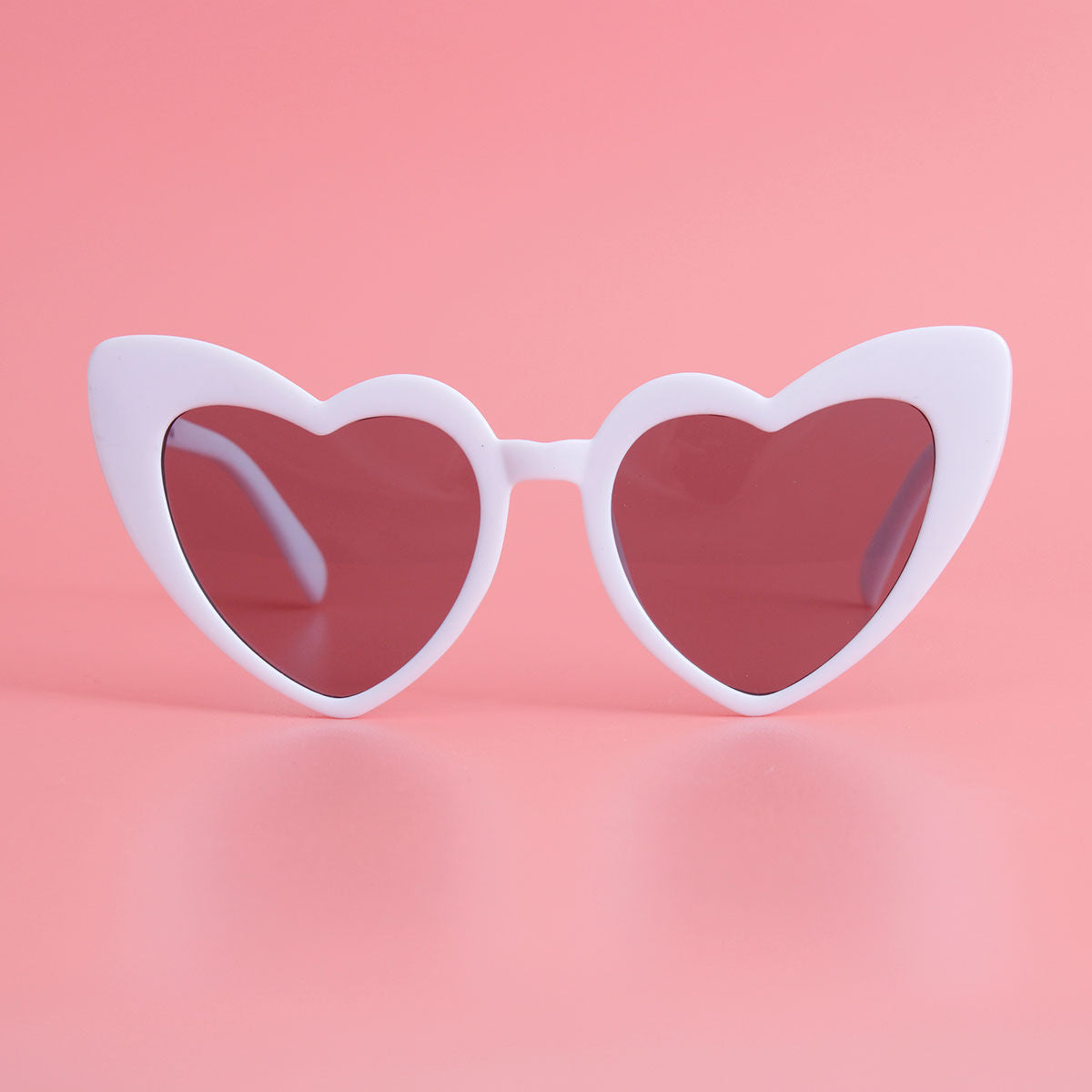 White Heart Sunglasses