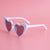 White Heart Sunglasses