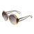 Yellow Gradient Round Sunglasses