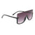 Gray Gradient Flat Top Sunglasses