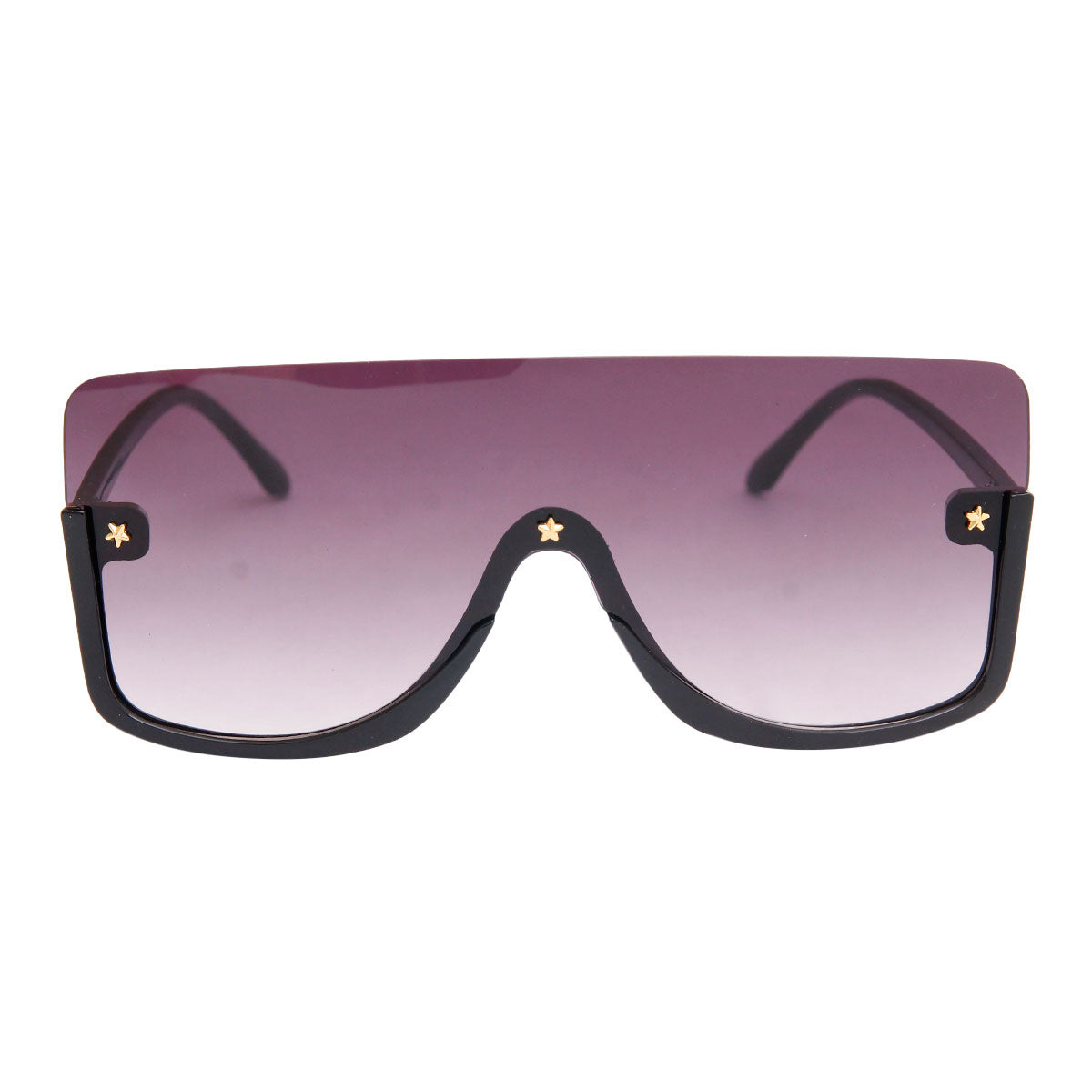 Gray Gradient Flat Top Sunglasses