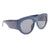 Celine Style Blue Cat Eye Wide Arm Sunglasses