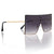 Black Square One Lens Sunglasses