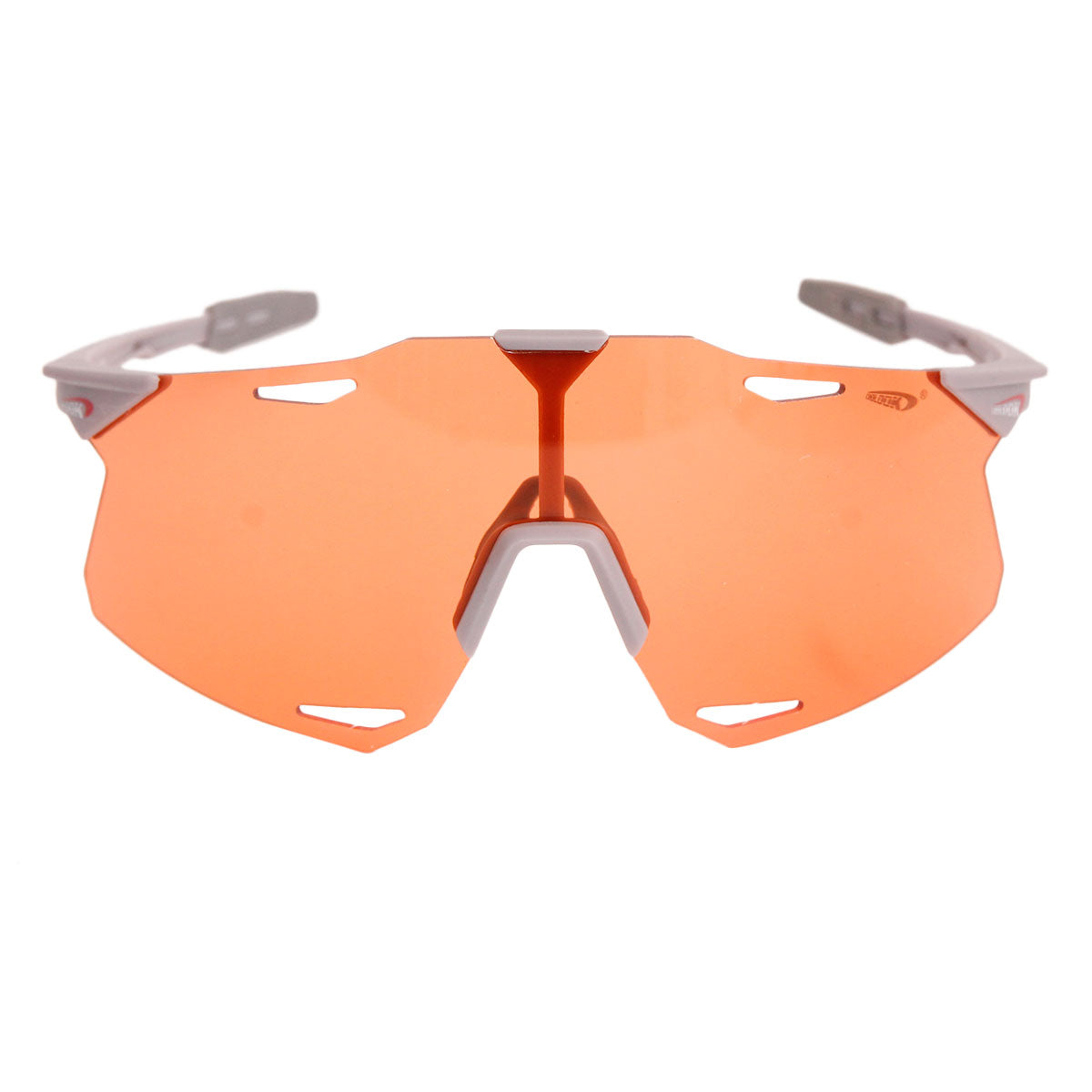 Orange Lens Gray Frame Sport Glasses