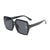 Black Retro Bee Sunglasses