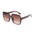 Brown Retro Bee Sunglasses