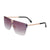 Black Gradient V Sunglasses