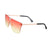 Orange to Yellow Gradient V Sunglasses