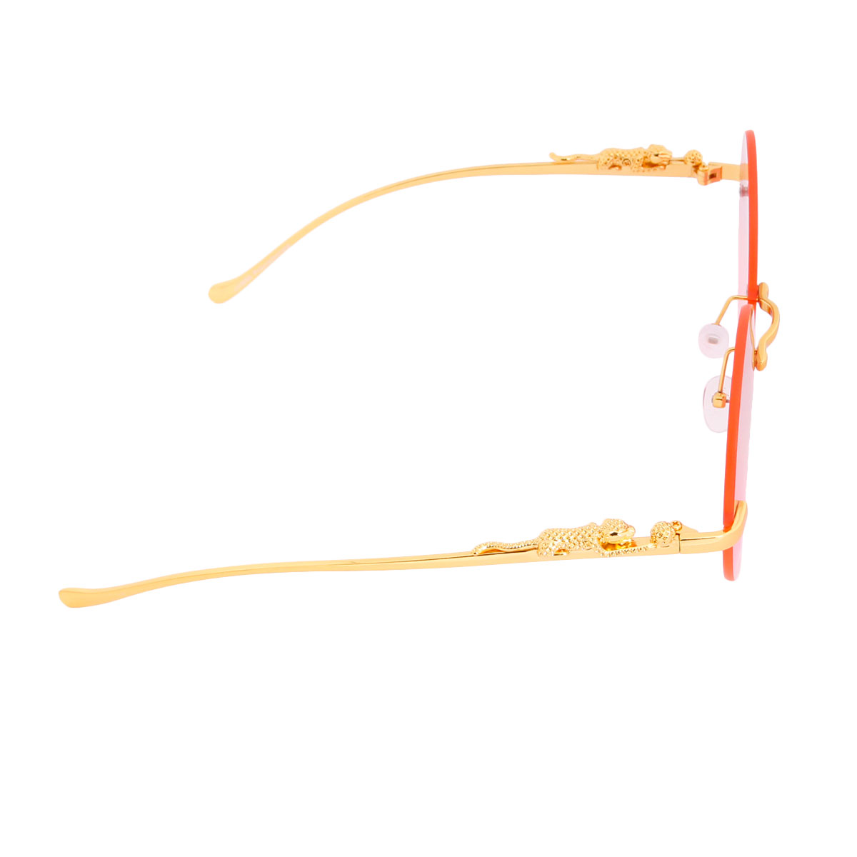 Round Pink Tiger Sunglasses