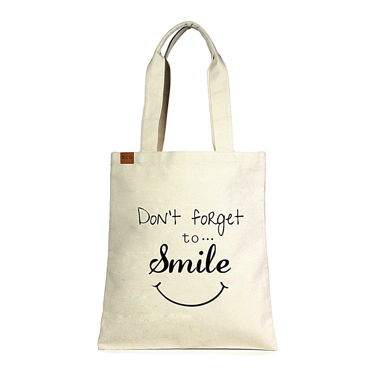 Don&#39;t Forget to Smile Eco Tote