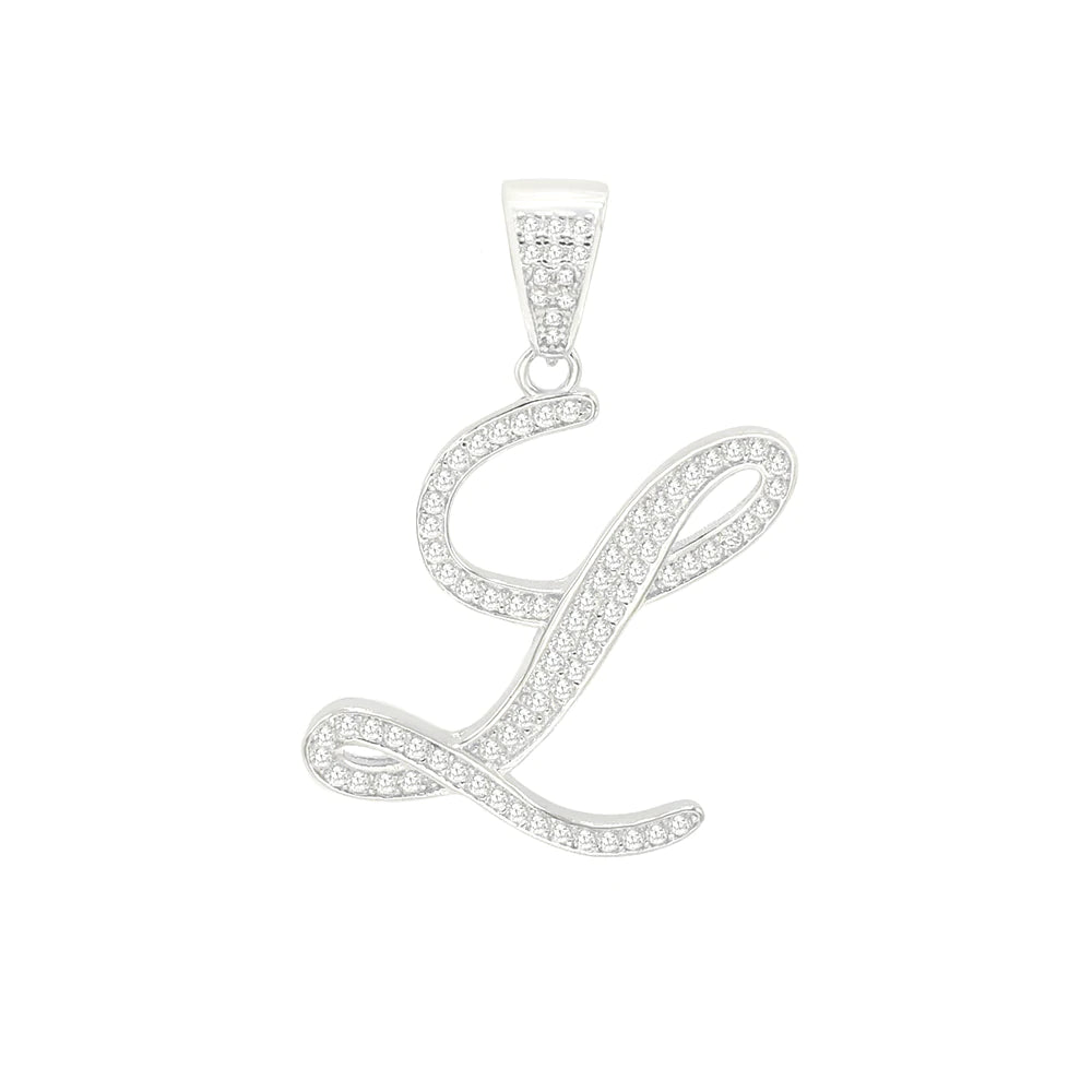Bling initial Pendant