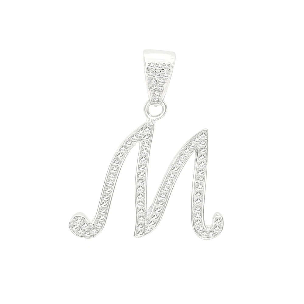 Bling initial Pendant