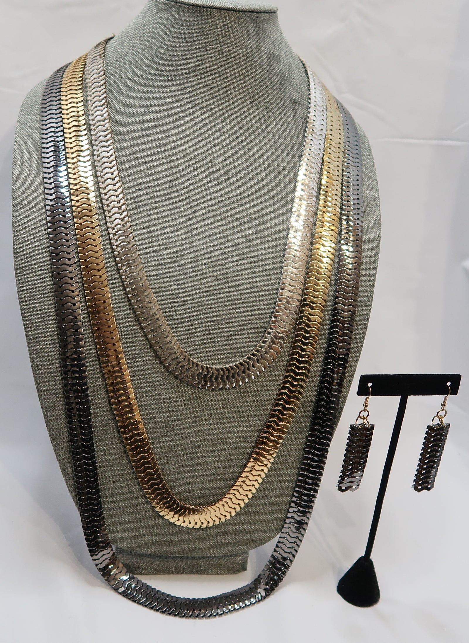 Multi Color Herringbone