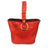 Red Glitter Bucket Wristlet Bag