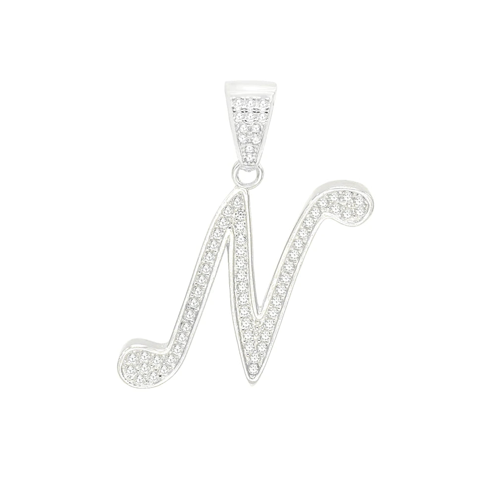 Bling initial Pendant