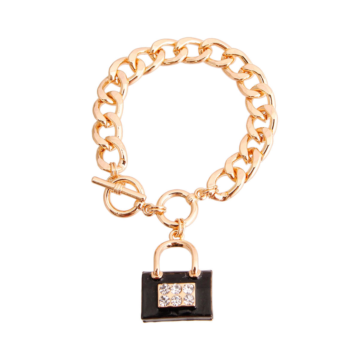 Black Boutique Handbag Bracelet