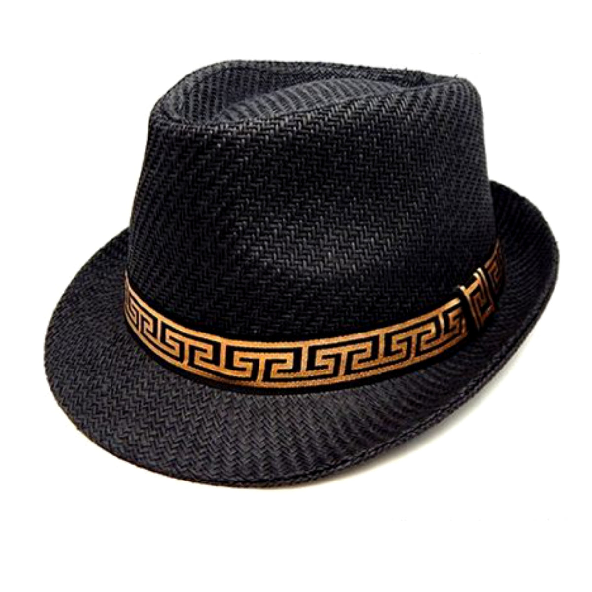 Designer Style Straw Fedora