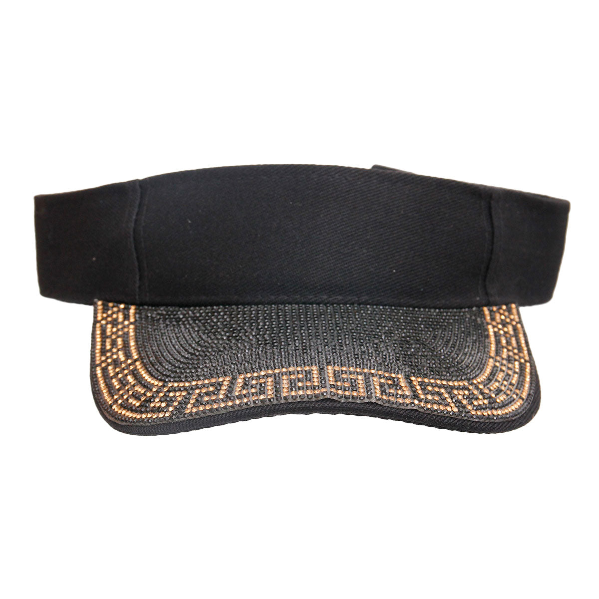 Designer Style Gold Visor