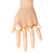 Cream and Gold Pearl Midi Ring Set