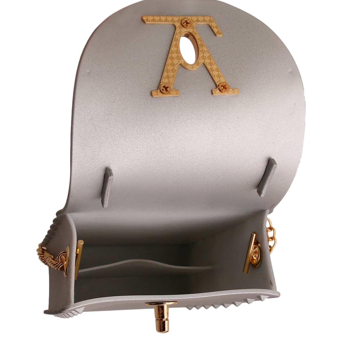 Silver LV Luxury Jelly Crossbody Bag