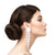 Clear Glass Bead Ball Fringe Earrings