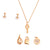 Gold Interchangable Love Charm Necklace