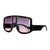 Pink Lens 80's Stud Sunglasses