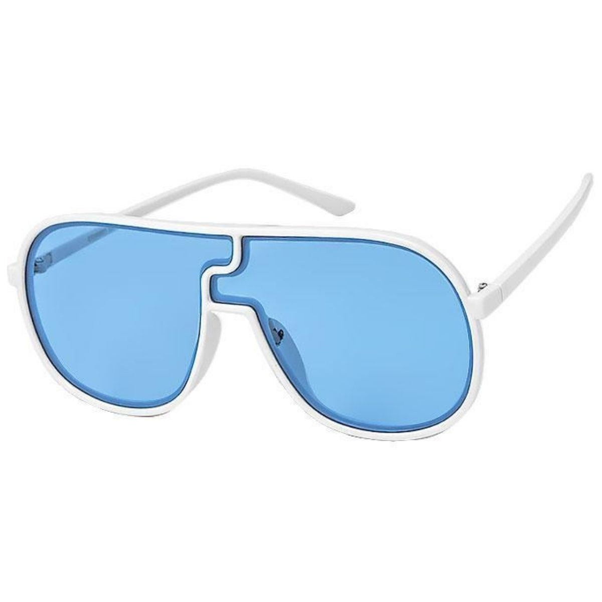 White Frame Puzzle Piece Aviators