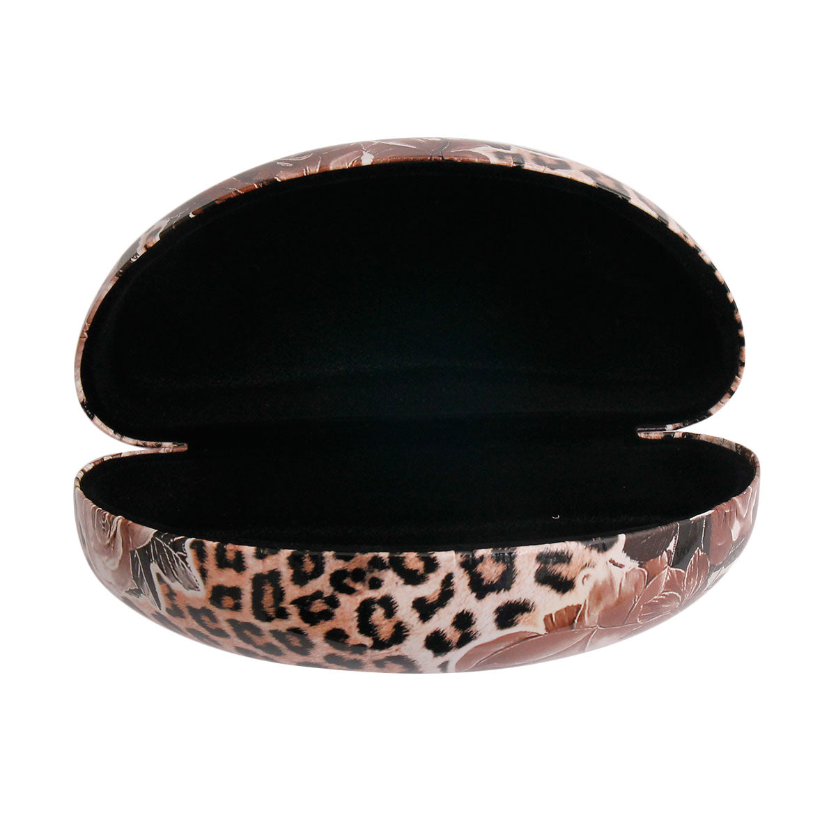 Brown Leopard Flower Case