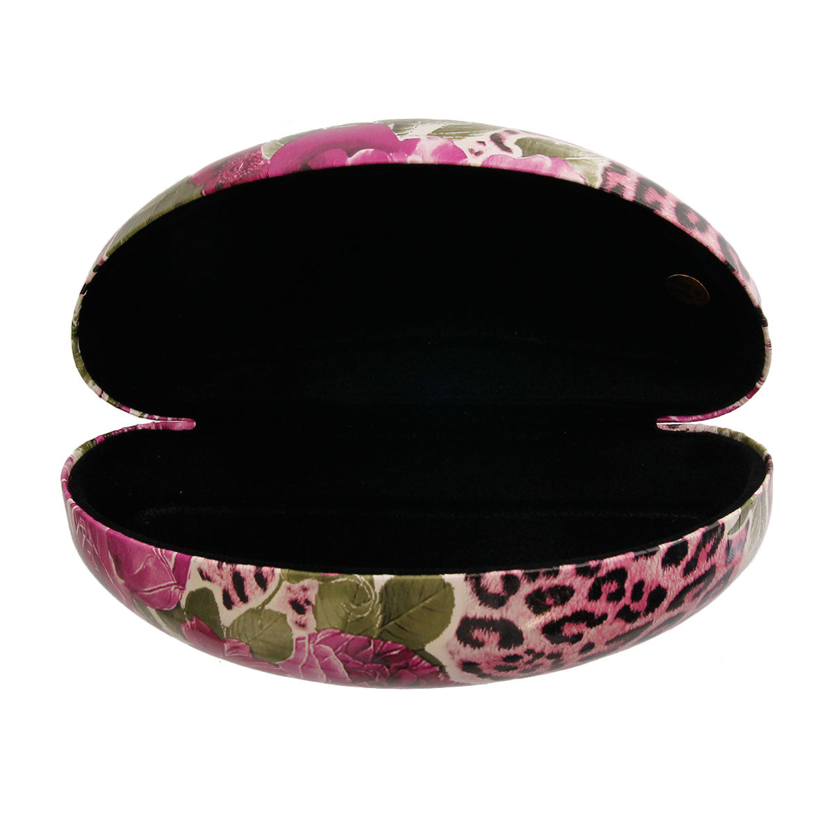 Purple Leopard Flower Case
