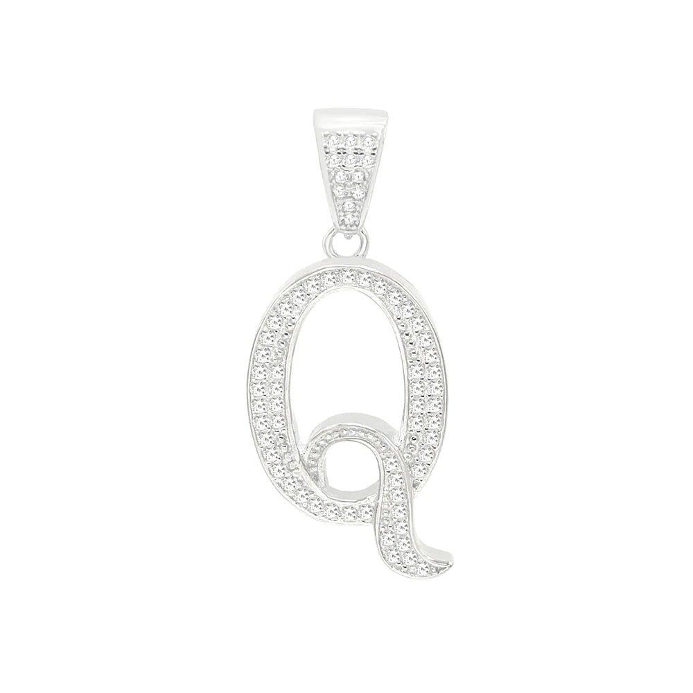 Bling initial Pendant