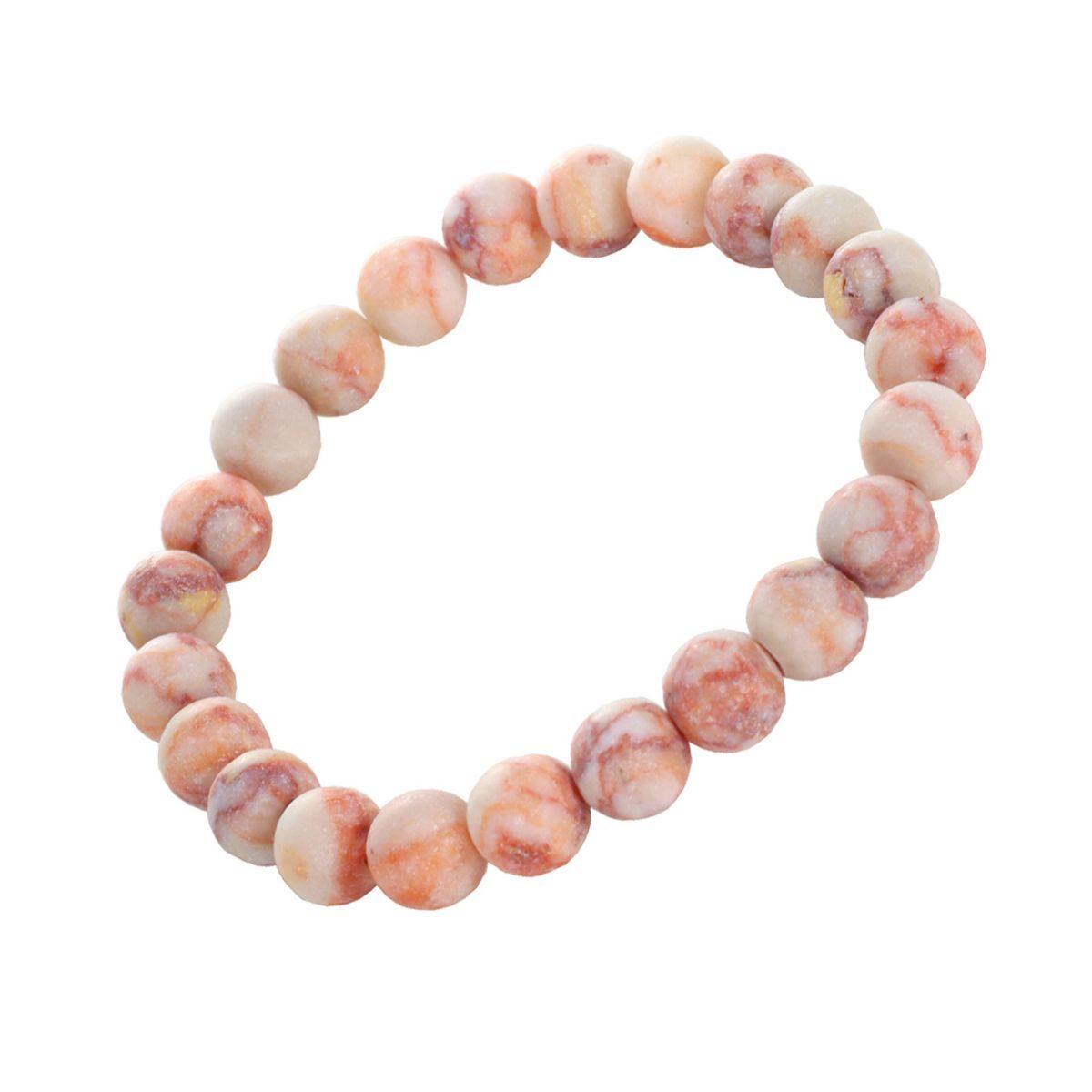 Light Pink Stone 8mm Bracelet