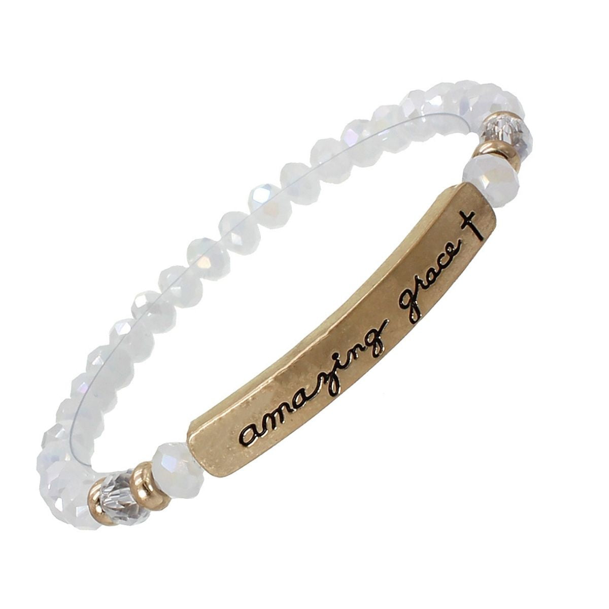 White Amazing Grace Bracelet