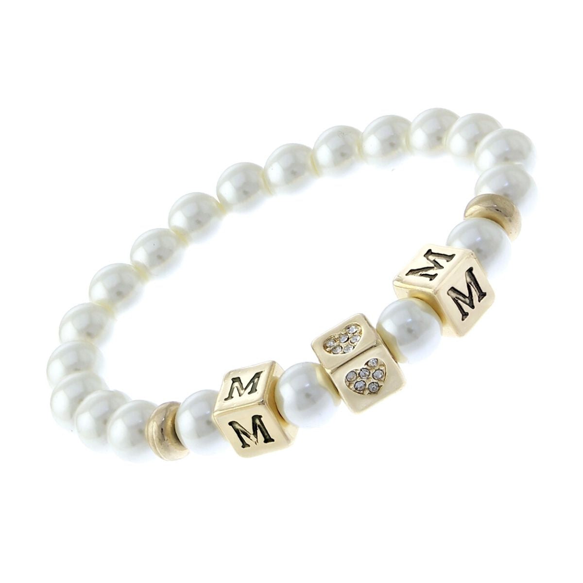 Cream Pearl MOM Bracelet