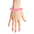 Pink Rubber Coated Chain Bracelet