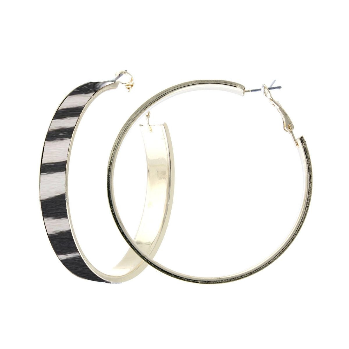 Zebra Fur 50mm Hoops