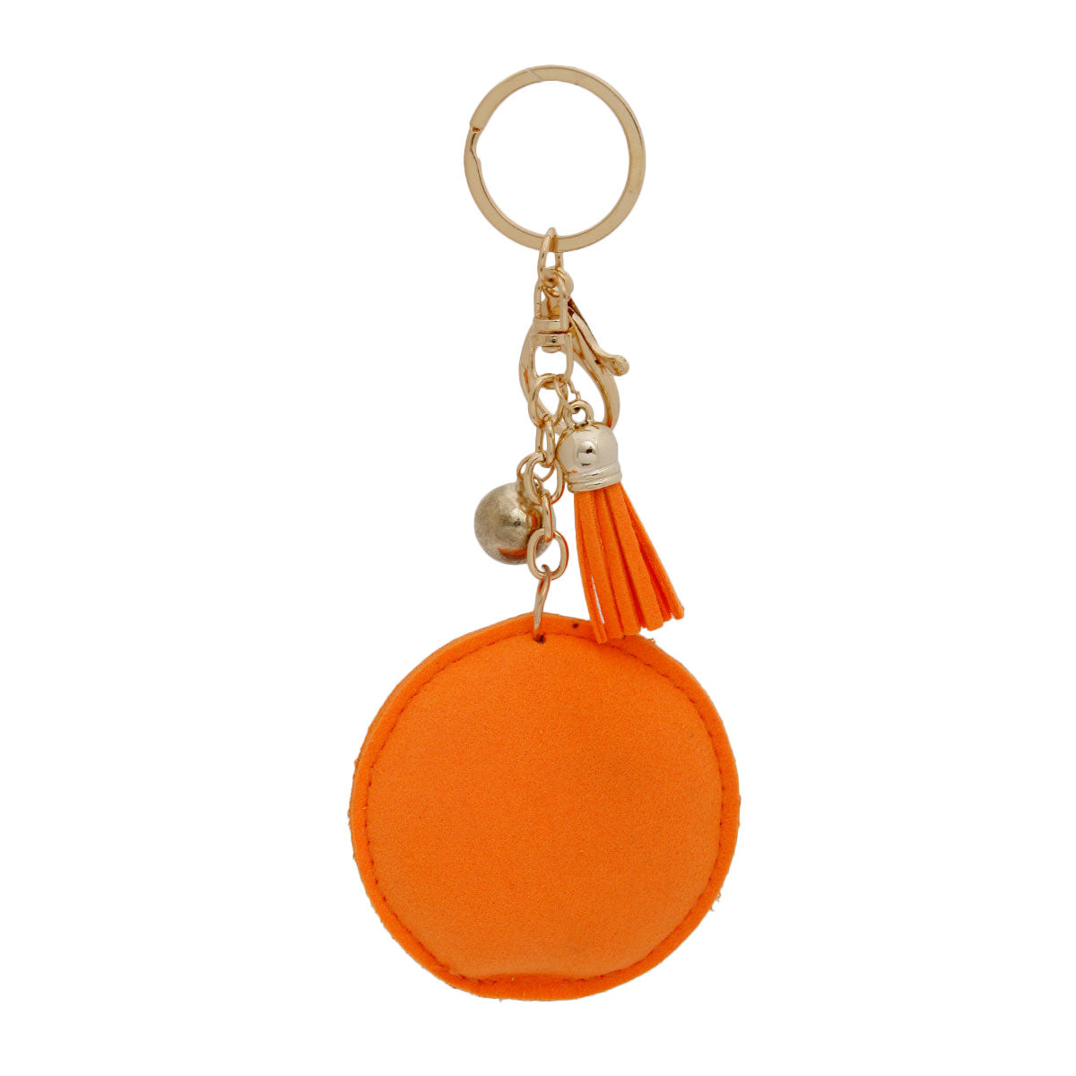 Orange Basketball Keychain Bag Charm