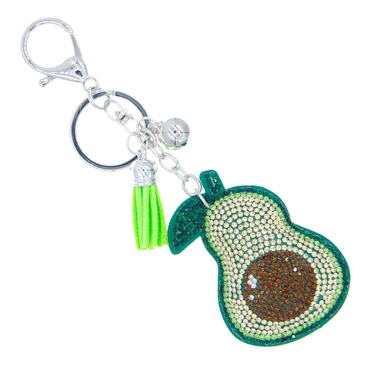 Avocado Keychain Bag Charm