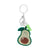 Avocado Keychain Bag Charm