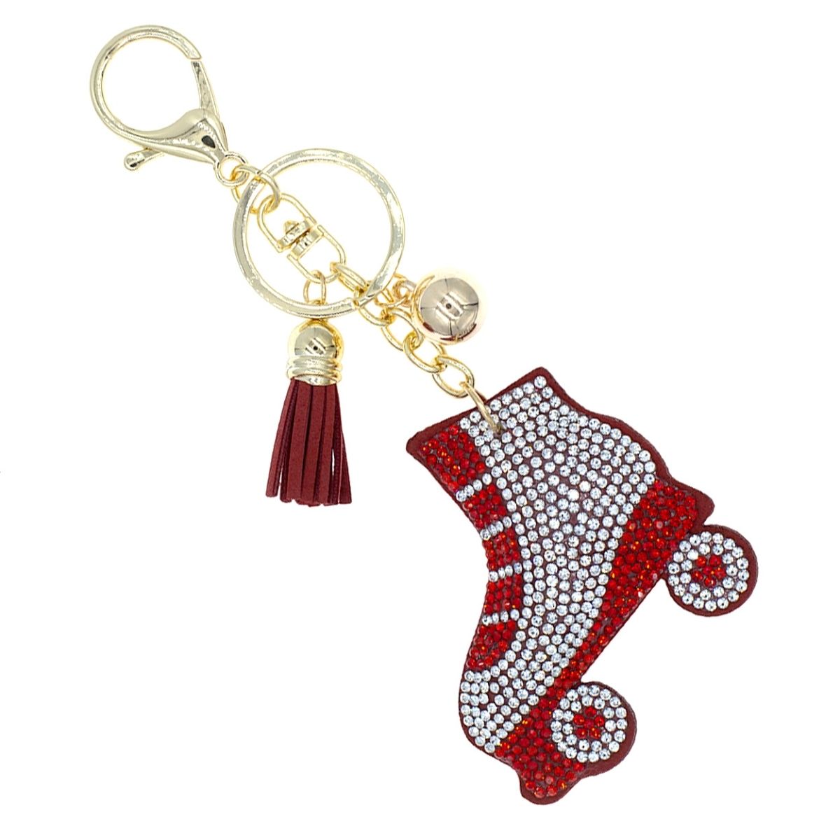 Roller Skate Keychain Bag Charm