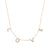 Gold LOVE Station Necklace