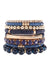 Navy stretch bracelet