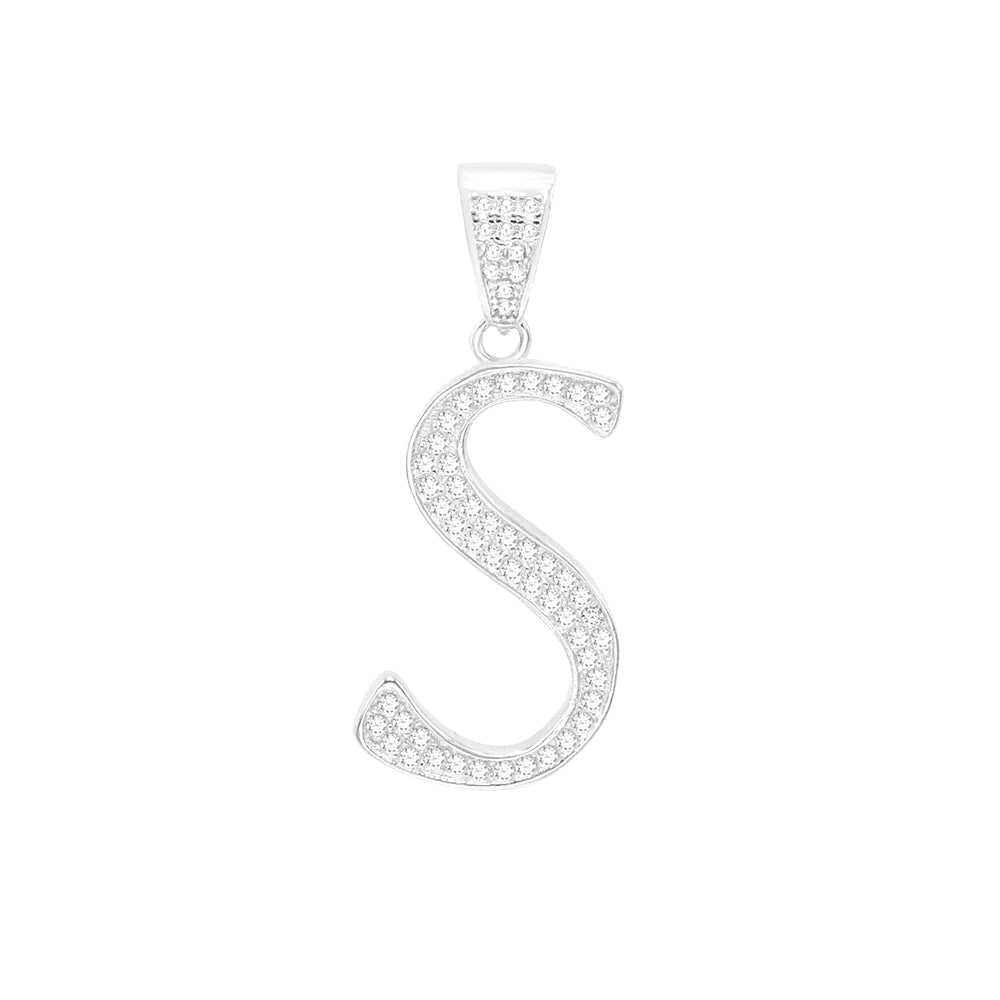 Bling initial Pendant