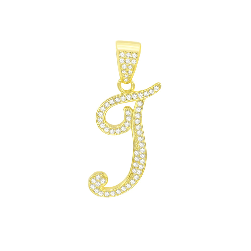 Bling initial Pendant