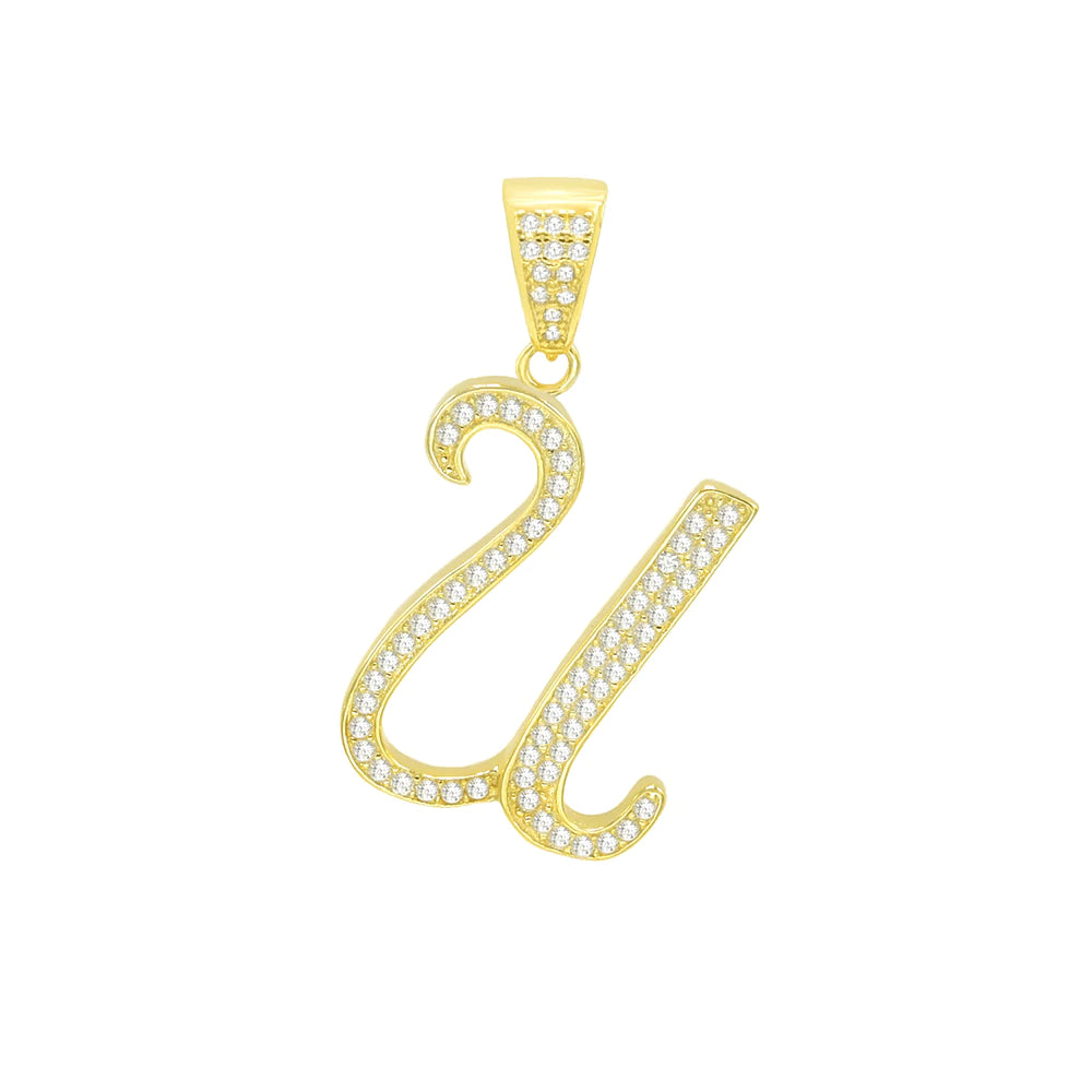 Bling initial Pendant