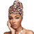 Leopard Print Head Wrap